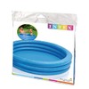 Intex 59416NP Crystal Blue Three Ring Inflatable Paddling Pool 1.14m