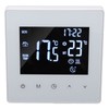 White Intelligent Thermostat Touch Screen 16A LCD Display Smart Temperature