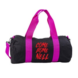 Hippowarehouse Come Home Nell Gymwear Gym Duffle Cylinder Uniform Kit Bag 50 x 25 x 25cm 20 litres
