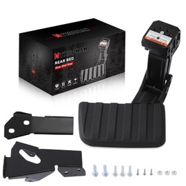 NYXCOMAN Rear Bed Step Bumper Step Compatible with Ford F-250 F-350 Super Duty 2023 2024 2025 Replace 75330-01A