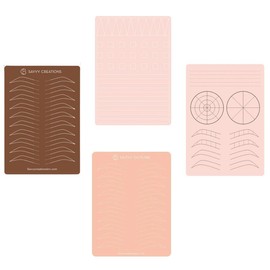 Savvy Creations - Practice Skin Eyebrows - Options: Outline