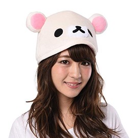 サザック フリース 着ぐるみ ハーフキャップ コリラックマ 大人用 フリーサイズ RAX-015