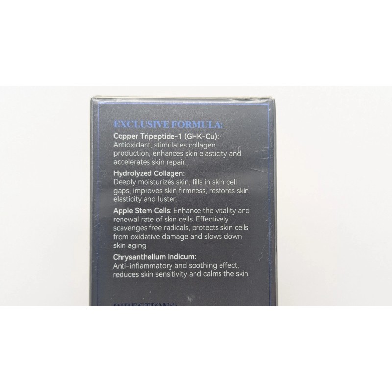 YVTYVT COPPER Peptides 1 GHK-Cu FACIAL FACE SERUM 25ML FACTORY