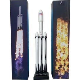 Space X Falcon Heavy 1/233 Diecast Rocket Model