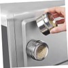 VICASKY 8pcs Stainless Steel Magnetic Spice Jars Airtight Spice Containers