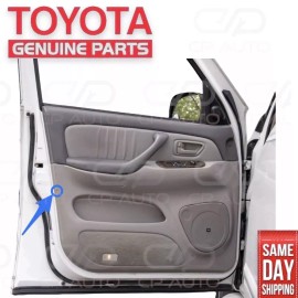 Toyota 03 - 07 TOYOTA SEQUOIA INTERIOR DOOR PANEL TRIM BOARD CLIPS TAN BEIGE OEM NEW