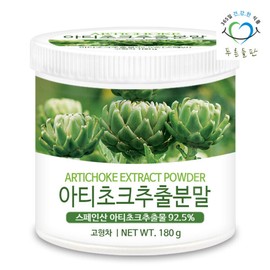 Pureun Deulpan (현대Hmall)푸른들판 스페인산 아티초크 추출 분말 가루 180g 1통 시나린 아티초코 차 추출물 꽃봉 (Hyundai Hmall) Blue Field Spanish Artichoke Extract Powder 180g 1 Can Silymarin Artichoke Tea Extract Flower Bud