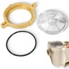 Hihitomorrow Lid, Lock Clamp and O-Ring Replacement Parts Kit Fit