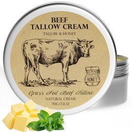 Sarga de ternera para la piel, sebo y bálsamo de miel, hidratante facial de calva