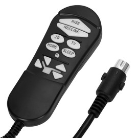 ZKAD-5 5-Pin Lift Chair Remote, Compatible with Golden & Ultra Comfort 2-Motor Recliners with 11-Button (Sit/Home, Not Twilight), Replacement for ZKAD-2/3/4/5