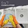 DecorRack 2 Sink Protectors for Kitchen Sink, Plastic 12" x