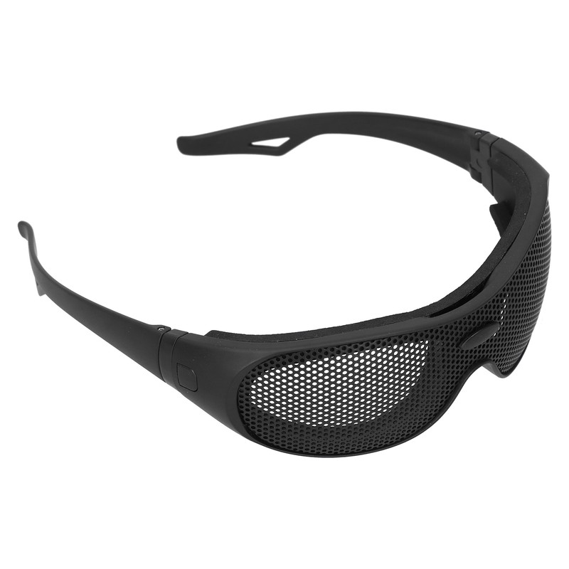 Safety Goggles Impact Resistant Iron Mesh Pattern UV400 for Military