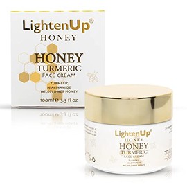 OMIC Lighten-Up - LIGHTEN UP| Crema Honey Turmeric | Crema Aclarante Despigmentante Hidrante | Aclara Manchas y Disminuye la Apariencia d...