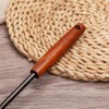 Cabilock Cooking Spoon for Wok 1 Piece Stainless Steel Wooden