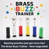 Trombone Mouthpiece Practice Tool – BRASS BUZZ TRAINER – Large