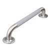 PULSE ShowerSpas 4005-SSB ErgoSafetyBar, ADA Compliant Stainless Steel Grab Bar,