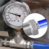 TAILONZ 2pcs Stainless Steel Hose Barb Fittings, 304 Forged Male