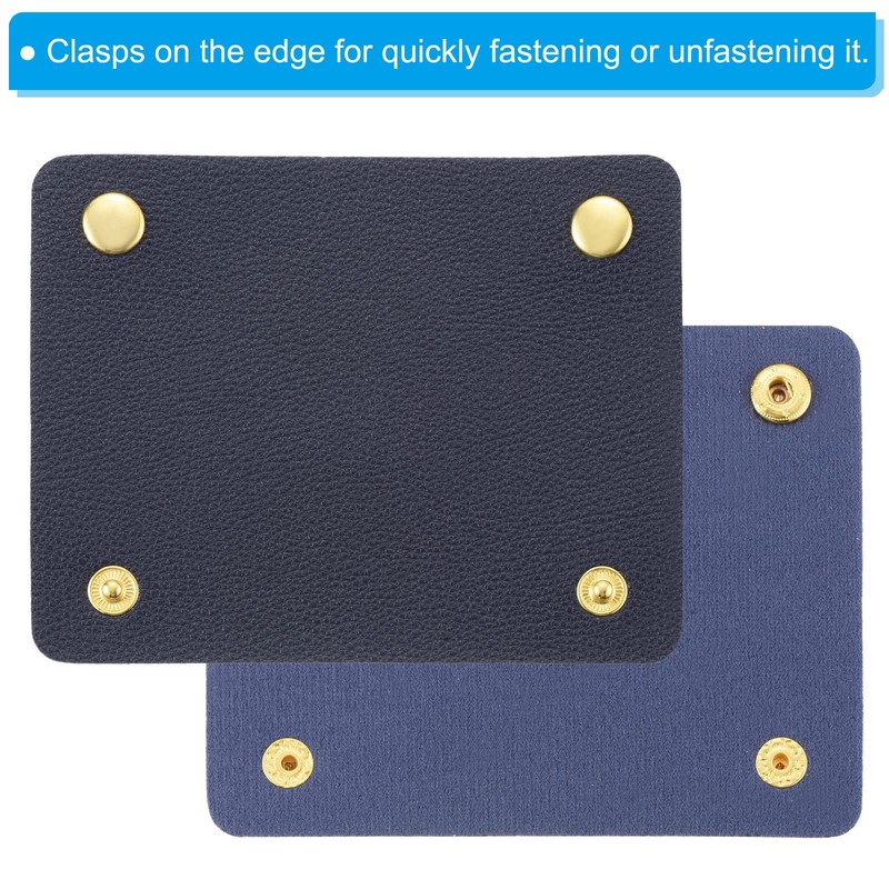 PATIKIL Luggage Handle Packaging 2 Pack PU Handbag Handles Cover