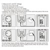 Pinza amperim¨¦trica , ohm¨ªmetro , amper¨ªmetro , automotriz , 6000