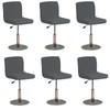 AOSCTELF 6 Pack Bar Stool Covers with Backs, Stretch Washable