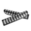2pc Car Inner Rear Bumper Guard Protector Scuff Sill Plate