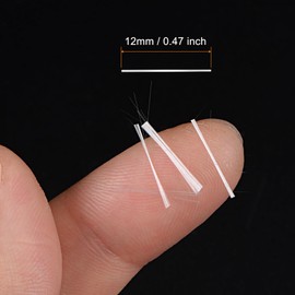 uxcell Chopped Fiberglass Strands 12mm Length Anti-Cracking Glass Fibers for Cement Mix for Building Walls Garden Floor 1LB