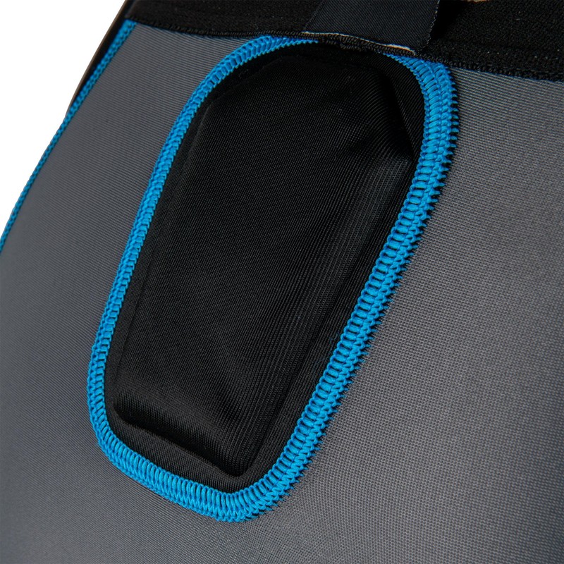 CHAMPRO Men's Bull Rush 5-Pad Integrated Football Girdle, Padded Compression