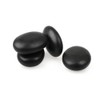 QYLHH 4 Pcs Hot Massage Stones Set Natural Basalt Warm