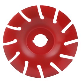 Wood Carving Disc Shaping Wheel 125mm Stainless Steel 12T Accessory for Angle Grinder Red