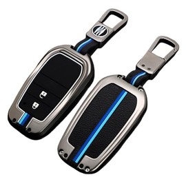 OTMIK Zinc Alloy Car Key Cover Compatible with Toyota CHR RAV4 Auris Camry Corolla Land Cruiser Remote Car Key Shell (Matte Colour 2 Buttons)