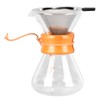 Coffee Pot Glass Coffee Kettle Pour Over Coffee Maker Simple