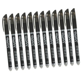 Operitacx 24 Stk löschbarer Stift schreibutensilien correction pen Schwarzer Anzug Geschäftsbriefpapiergeschenk schwarze Stifte Briefpapier-Set ästhetischer Stift löschbare Stifte neutral