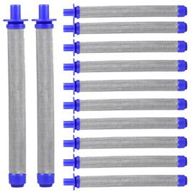 12 Pack 288749 Airless Spray Gun Filter 60 Mesh, Compatible with Graco Spray Gun Models SG10, SG20, SG Pro, SG2 and SG3 Replacement Paint Filter