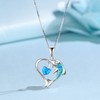 BEXOA S925 Sterling Silver Necklace for Women, Wife Girlfriend Grandmother