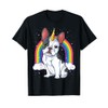 French Bulldog Unicorn Shirt Girls Space Galaxy Frenchicorn T-Shirt
