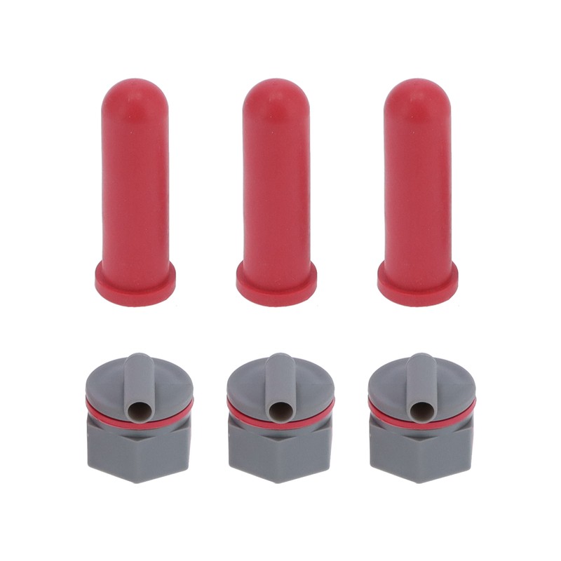 8L Plastic Feeder Bucket with Nipples Check Valves Feeding Equipment