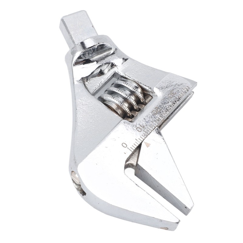 Adjustable Wrench Head Industrial Grade Torsion Ultra Large Opening CRV
