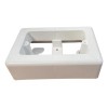 GAGO Contacto Dúplex + Chalupa Caja De Sobreponer Kit 2