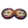 Intertwining Purple Mystical Fantasy Eyes 6mm to 60mm Technology Fantastic