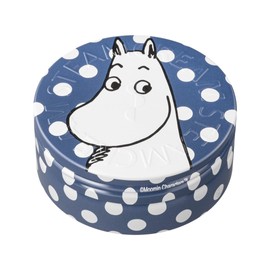MOOMIN & POLKA DOTS Steam Cream, Whole Body Moisturizing Cream, 2.6 oz (75 g), Made in Japan, STEAMCREAM Moisturizing Cream for Whole Body, Face Cream, Hand Cream, Oatmeal, Natural Essential Oils,