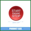 Motoforti Car Auto Engine Start Stop Ignition Button Overlay Cover
