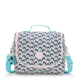 Kipling New KICHIROU Large Lunchbox, Pouches, Cases, Geo Shell (Blue)