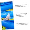 FELTECHELECTR 10pcs Transparent Repair Patch Mend Tape for Tents Jackets