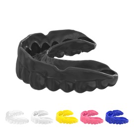 Miraila Custom Sports Mouth Guard for Martial Arts, Rugby, Baseball, Wrestling, Practice, Game, Adult & Kids, 4mm Thick | Shock Absorption Protection, Comfort Fit, 1 Pack