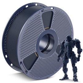 SUNLU PLA 3D Printer Filament PLA Filament 1.75mm, Neatly Wound 3D Printing Filament 1.75mm, Dimensional Accuracy +/- 0.02 mm, Fit Most FDM 3D Printers, 1kg Spool (2.2lbs), Midnight Black