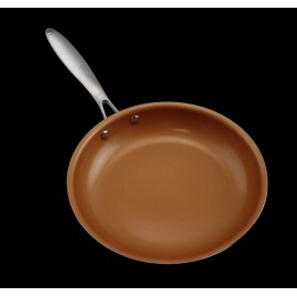 Essentials Dependable Industries Inc. Essentials 9.5" Ceramic Coated Non Stick Frying Pan