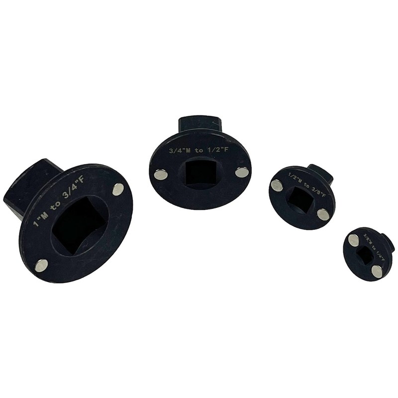 LLANNDER Low Profile Impact Socket Adapter Set, 4PCS Drive Ratchet