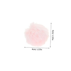 Toddmomy Pack of 10 Fluffy Decorations Kitten Cat Toy Cat Toys for Cats Cat Toy Interactive Bird Cat Toy Fluffy Balls