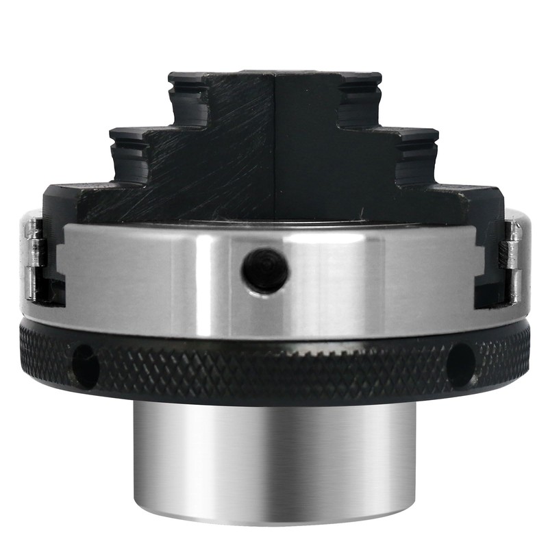Wood Lathe Chuck,3 inch 3 jaw With MT-1 and MT-2