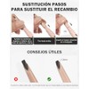 Erinde Kit de Lápices de Cejas, Resistente al Agua y